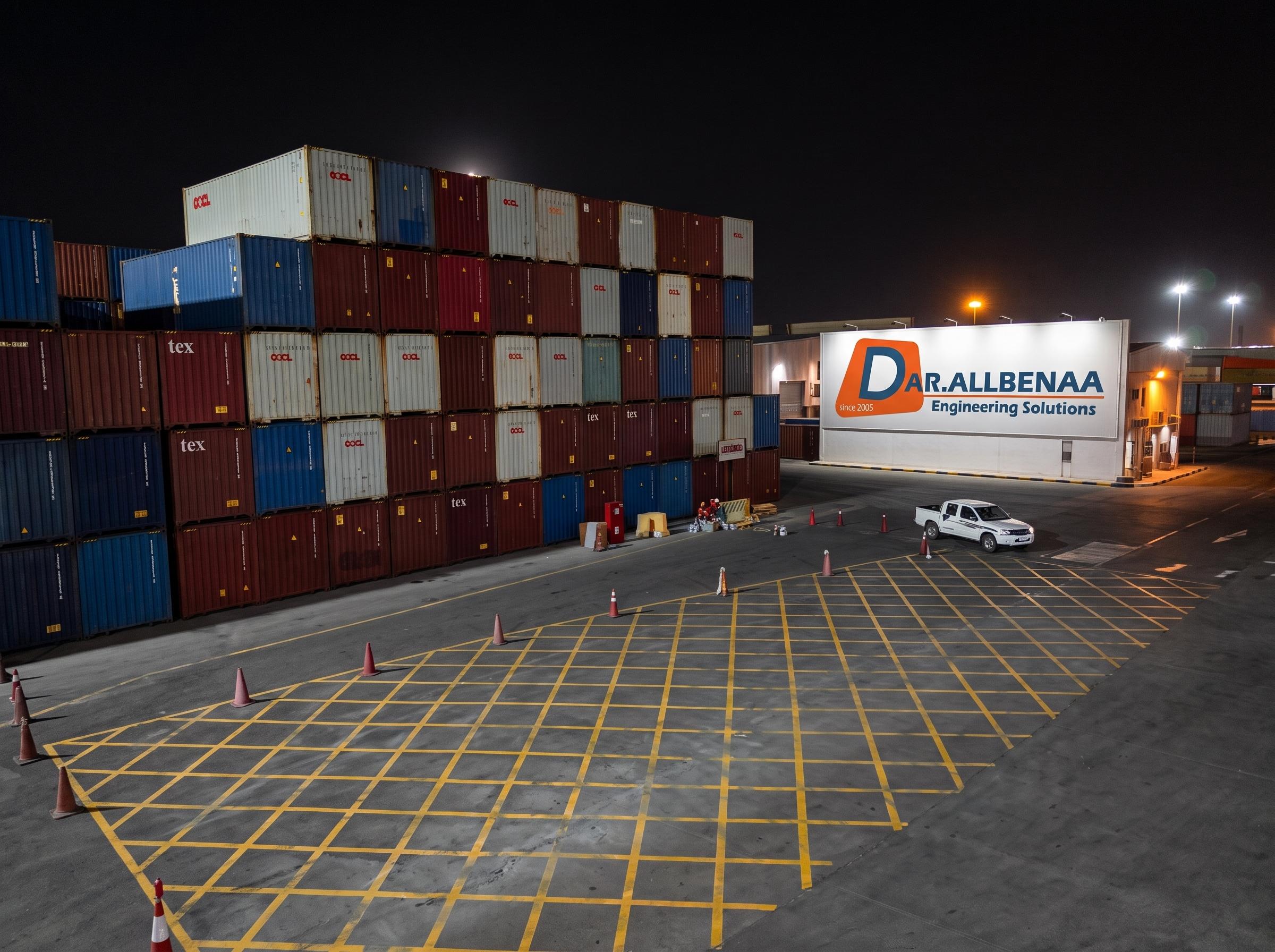 Road Marking Project | DP World Sokhna