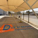 Professional Car Parking Shades Project | DP World Sokhna